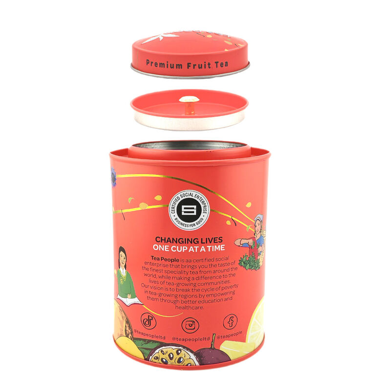 Organic Very Berry -125g Loose Leaf Tea in Tin Caddy, , hi-res